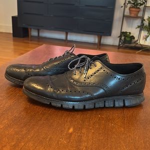 Cole Haan Grand OS mens shoe in black, size 12.